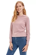 Swetry damskie - DeFacto Sweter normalny krój dla kobiet – sweter z golfem dla topów damski (różowy, M), Rosa, M - miniaturka - grafika 1
