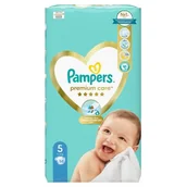 Pieluchy - Pampers 5 Premium Care Junior 58 sztuk - miniaturka - grafika 1
