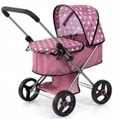 Wózki dla lalek - Wózek dla lalek Go w kolorze stary róż - miniaturka - grafika 1
