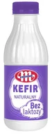 Soki i napoje niegazowane - Kefir naturalny bez laktozy Mlekovita 375 g - miniaturka - grafika 1