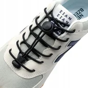 Akcesoria obuwnicze - SZNURÓWKI BEZ WIĄZANIA ELASTYCZNE SZNUROWADŁA 2KOL - miniaturka - grafika 1