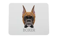 Podkładki pod mysz - Bokser podkładka geometryczny Art-Dog - miniaturka - grafika 1