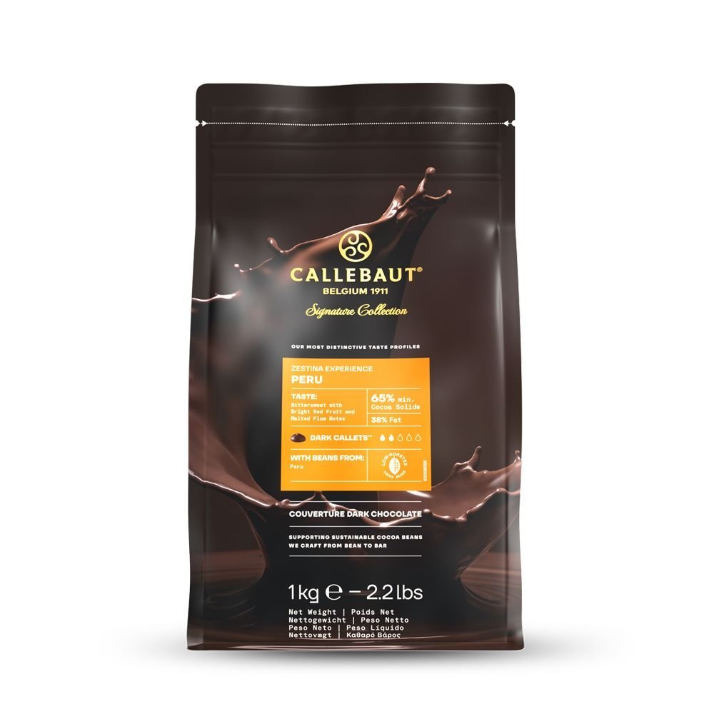 Callebaut czekolada ciemna Zestina Peru 65% 1kg