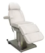 Fotele kosmetyczne - Fotel kosmetyczny elektryczny do salonu kosmetycznego pedicure regulacja 4 siłowniki Ian - miniaturka - grafika 1