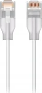 Kable miedziane - Ubiquiti UACC-Cable-Patch-EL-1M-W kabel sieciowy Półprzezroczysty, Biały Cat6 - miniaturka - grafika 1