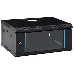 vidaXL Szafa  Ścienna szafka serwerowa 4U 19&quot; IP20 600x450x285 mm 30164 - Szafy rack - miniaturka - grafika 1