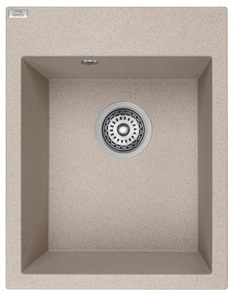 Laveo AQ.901-1012012 / AQUAFORM / MARANELLO / ZLEW GRANIT BEŻ, 44X57CM , 1K+1/2 OC , SYFON /