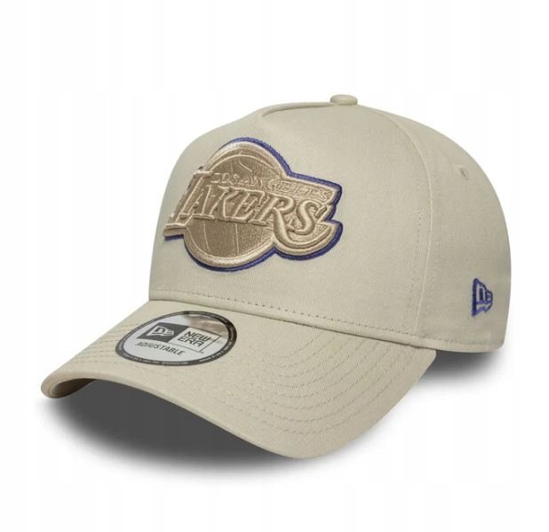 Czapka z daszkiem New Era Los Angeles Lakers beżowy r.uniwersalny