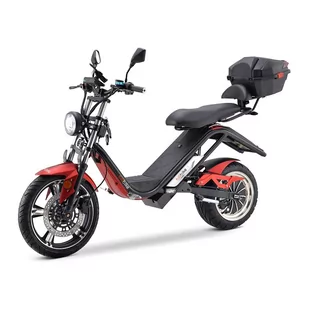 Skuter elektryczny BILI COCO DYNAMIC 17/13 4000W 38Ah -czerwony - Skutery - miniaturka - grafika 1