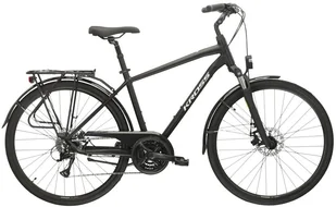 Rower trekkingowy męski Kross Trans 3.0 M 28 XL(23") czarny/szary - Rowery - miniaturka - grafika 1