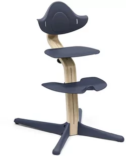 Stokke Nomi - wielofunkcyjne krzesełko nowej generacji  | Natural Navy - Krzesełka do karmienia - miniaturka - grafika 1