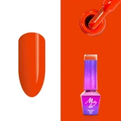 Lakiery hybrydowe - MollyLac 372 Pin-up Girl Rock&Roll hybryda 5ml - miniaturka - grafika 1