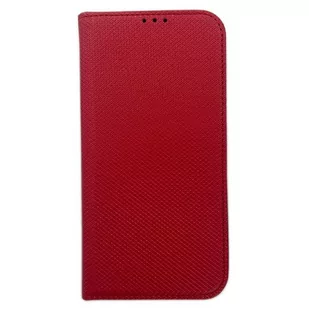 Etui Smart Magnet book Sam S23 FE S711 czerwony/red - Etui i futerały do telefonów - miniaturka - grafika 1