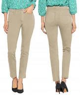 Spodnie damskie - Spodnie Damskie Rurki Jeansy Bawełniane 1885 W33 - miniaturka - grafika 1