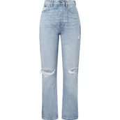 Spodnie damskie - Pepe Jeans Spodnie Jeansowe Niebieskie 24/30 P9B - miniaturka - grafika 1