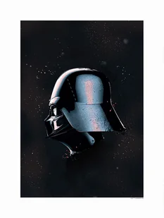 Disney plakat Klasyczne hełmy Star Wars Vader czarnym - 610203 - 30 x 40 cm - Plakaty - miniaturka - grafika 1