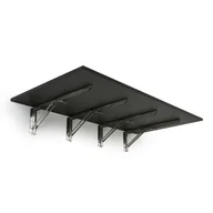 Stoły i stoliki do biura - Stół składany na ścianie, 1200 x 600 mm, nośność 60 kg, wenge - miniaturka - grafika 1