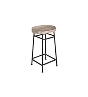 Taborety i hokery - Belldeco Stołek Barowy Belldeco Bristol White C2240WW - miniaturka - grafika 1