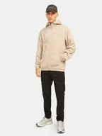 Bluzy męskie - Jack&Jones Bluza Basic 12261373 Beżowy Regular Fit - miniaturka - grafika 1
