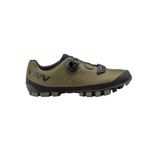Buty rowerowe SPD na gravel mtb NORTHWAVE Hammer Plus zielony - Buty rowerowe - miniaturka - grafika 1