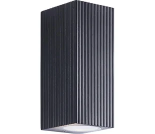 Brilliant - Kinkiet zewnętrzny JELANI 2xGU10/10W/230V IP44 czarny - Lampy ogrodowe - miniaturka - grafika 1