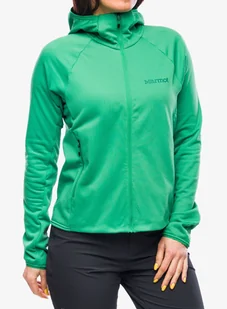 Bluza polarowa damska Marmot Wms Leconte Fleece Hoody - clover - Bluzy damskie - miniaturka - grafika 1