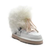Śniegowce damskie - EMU Australia Śniegowce Blurred Glossy | z dodatkiem wełny | skóra - miniaturka - grafika 1