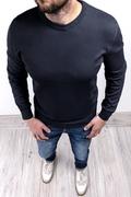 Swetry męskie - Sweter męski 2300 - kobaltowy - Risardi - miniaturka - grafika 1