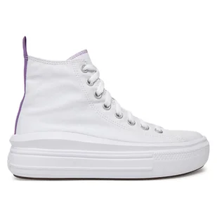 Trampki Converse CHUCK TAYLOR ALL STAR MOVE PLATFORM A03667C - Buty dla dziewczynek - miniaturka - grafika 1