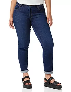 Wrangler jeansy damskie slim, niebieski (Night Blue), 30W / 30L - Spodnie damskie - miniaturka - grafika 1