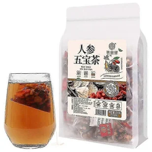 Żeń-szeń Five Treasure Tea Herbata ziołowa 250g 1Bag 50Pcs - Herbata Żeń-szeń Five Treasure Tea Herbata ziołowa 250g 1Bag 50Pcs - Herbata - miniaturka - grafika 1