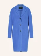 Płaszcze damskie - Oui Płaszcz Wełniany blau - miniaturka - grafika 1
