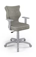 Fotele i krzesła biurowe - Entelo Good Chair Ergonomiczne krzesło Duo VS03, 6, szare CA-D-6-D-E-VS03-B - miniaturka - grafika 1