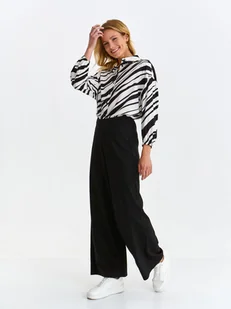 Spodnie damskie czarne - SSP4319CA spodnie długie - TOP SECRET - Odzieżowy sklep internetowy TOP SECRET - Spodnie damskie Spodnie damskie czarne - SSP4319CA spodnie długie - TOP SECRET - Odzieżowy sklep internetowy TOP SECRET - Spodnie damskie - miniaturka - grafika 1