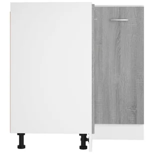 Lumarko Szafka kuchenna, szary dąb sonoma, 75,5x75,5x80,5 cm - Szafki do salonu - miniaturka - grafika 8