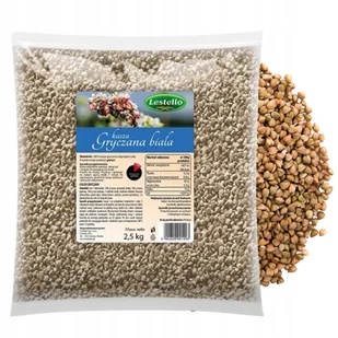KASZA GRYCZANA BIAŁA 2,5 KG VEGE LESTELLO - Kasza - miniaturka - grafika 1