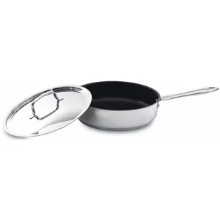 Berghoff STUDIO PATELNIA GŁĘBOKA 28 CM Z POKRYWKĄ STAL NIERDZEWNA 18/10 INDUKCJA 4491001 - Patelnie - miniaturka - grafika 1