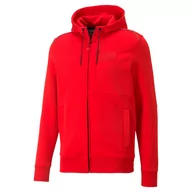Bluzy męskie - Bluza z kapturem męska Puma FERRARI STYLE czerwona 53577302-M - miniaturka - grafika 1
