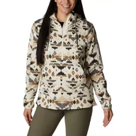 Bluzy narciarskie - Sweter polo damski Columbia Weather - miniaturka - grafika 1