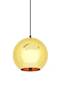 Lampy sufitowe - KingHome Lampa wisząca BOLLA UP GOLD 20 złota - szkło metalizowane XCP3342-20.GOLD [11690829] - miniaturka - grafika 1