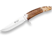 Noże - JOKER RĘCZNIE RZEŹBIONY 14 CM STAŁY OSTRZE ZE STALI NIERDZEWNEJ CT33 - miniaturka - grafika 1