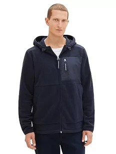TOM TAILOR Bluza męska, 10668 - Sky Captain Blue, 3XL - Bluzy męskie - miniaturka - grafika 1