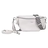 Torebki damskie - Gabor bags Silena damska saszetka na pasek, biała, biały, S - miniaturka - grafika 1