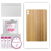 Akcesoria do tabletów i e-booków - folia naklejka skórka strukturalna na TYŁ do Samsung Galaxy Tab S9 FE+ Plus - Drewno Dąb Miodowy - apgo SKINS - miniaturka - grafika 1