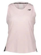 Koszulki i topy damskie - New Balance Top funkcyjny w kolorze jasnoróżowym - miniaturka - grafika 1