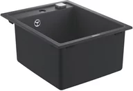 Zlewozmywaki - Zlewozmywak kompozytowy GROHE K700 Czarny granit 31650AP0 - miniaturka - grafika 1