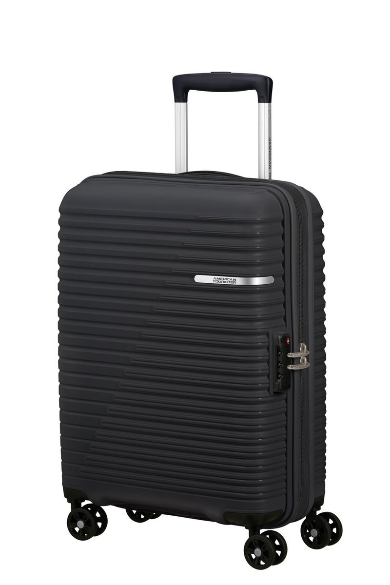 Walizka Kabinowa American Tourister Liftoff 55Cm Powiększana Czarna