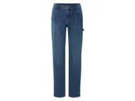 Spodnie męskie - LIVERGY® Jeansy stolarskie męskie z bawełny, Relaxed Fit (Niebieski, 48 (32/32)) - miniaturka - grafika 1