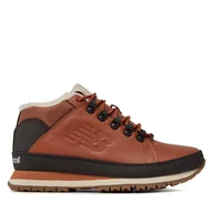 Botki męskie - Trzewiki New Balance Classics H754LFT Brązowy - miniaturka - grafika 1