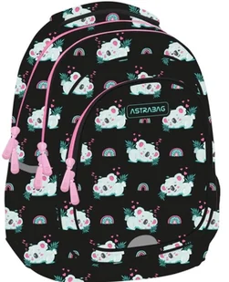 Astrabag, Plecak trzykomorowy - Sleepy Koala (AB330) - Plecaki - miniaturka - grafika 1